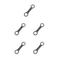 thumbnail image 3 of Wweixi Bike Bottom Brackets Wrench High Hardness Lightweight Spanner Repair Tools Remover Central Chainset Disassembly Tool Type 2 5PCS, 3 of 6