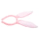 thumbnail image 4 of Diademas con orejas de conejo de peluche (rosa y blanco), 4 of 5
