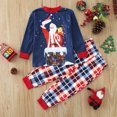 thumbnail image 2 of Pyjamas Enfants Pyjamas de Noël Père Noël Pyjamas de Noël en Coton Bio pour Enfants, 2 of 8