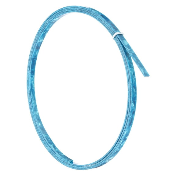 Uxcell 1 Pcs Guitar Binding Purfling Strips, 1650x6x1.5mm Plastic Guitar Binding Edge Trim for Acoustic or Classical Guitar Accessories, Blue