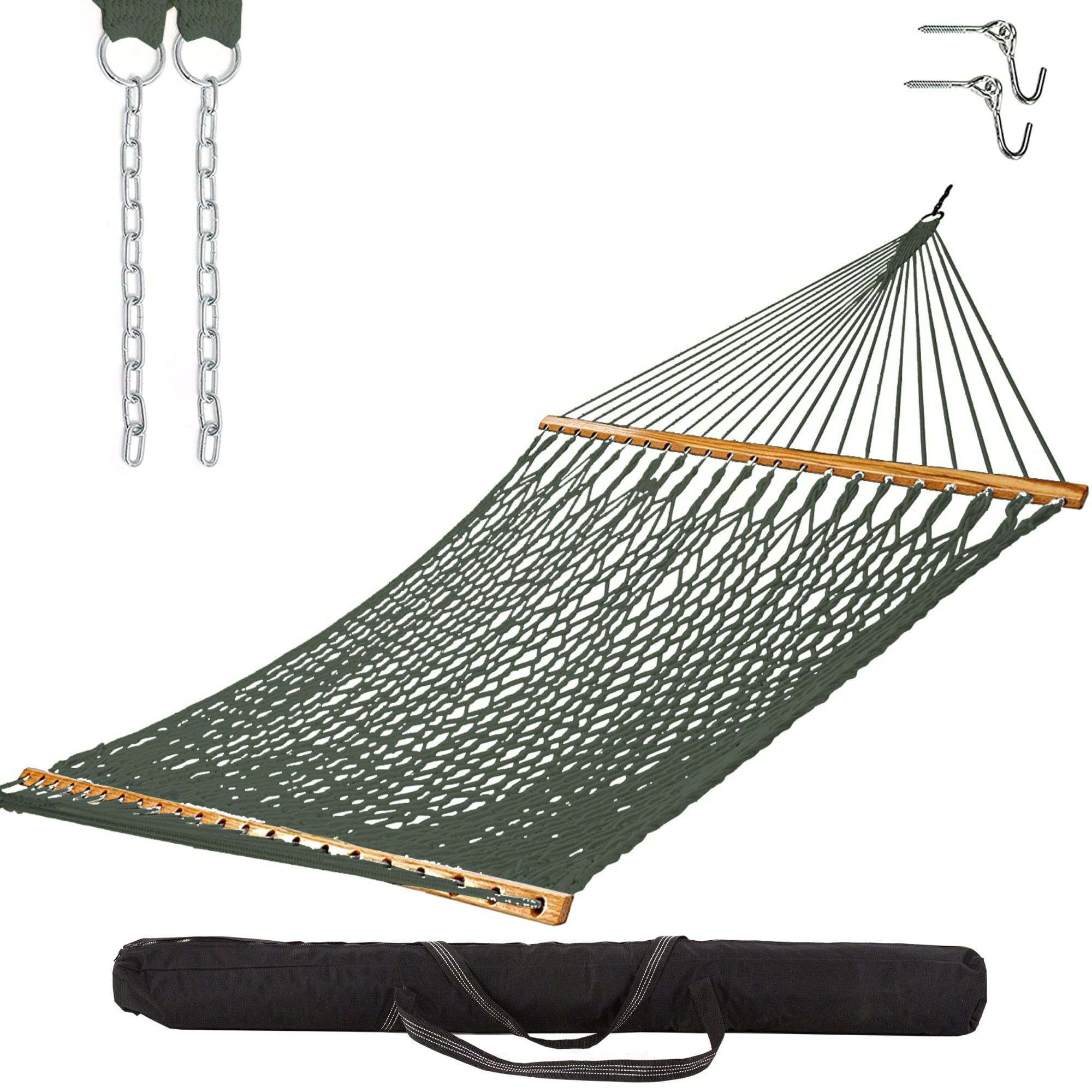 Castaway Hammocks 13ft Double Hammock with Extension Chains and Tree Hooks for sale online 