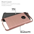 thumbnail image 3 of Alcatel OneTouch iDOL 5 / 6060 Hybrid Metal Brushed Shockproof Tough Case Cover, 3 of 3