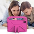 thumbnail image 4 of Tignapoo Shockproof EVA Kids Tablet Case for Samsung Tab A7 Lite T220/T225 with Foldable Kickstand, Lightweight & Durable, Pink, 4 of 6