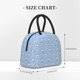thumbnail image 2 of Balery French Bulldog Head Bolsa de Almuerzo para Mujeres, Caja de Almuerzo, Bolsa de Almuerzo Pequeña Impermeable, Tote de Almuerzo Reutilizable con Gran Capacidad, 2 of 6