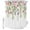 Pink, variant on Colorful Flowers Shower Curtain, Spring Floral Leaves Botanical Gray Plaid Washable Shower Curtains for Bathroom Bathtubs, Waterproof Quick-Dry Bath Curtain with Hooks & Grommets, Small Stall 36"x72"