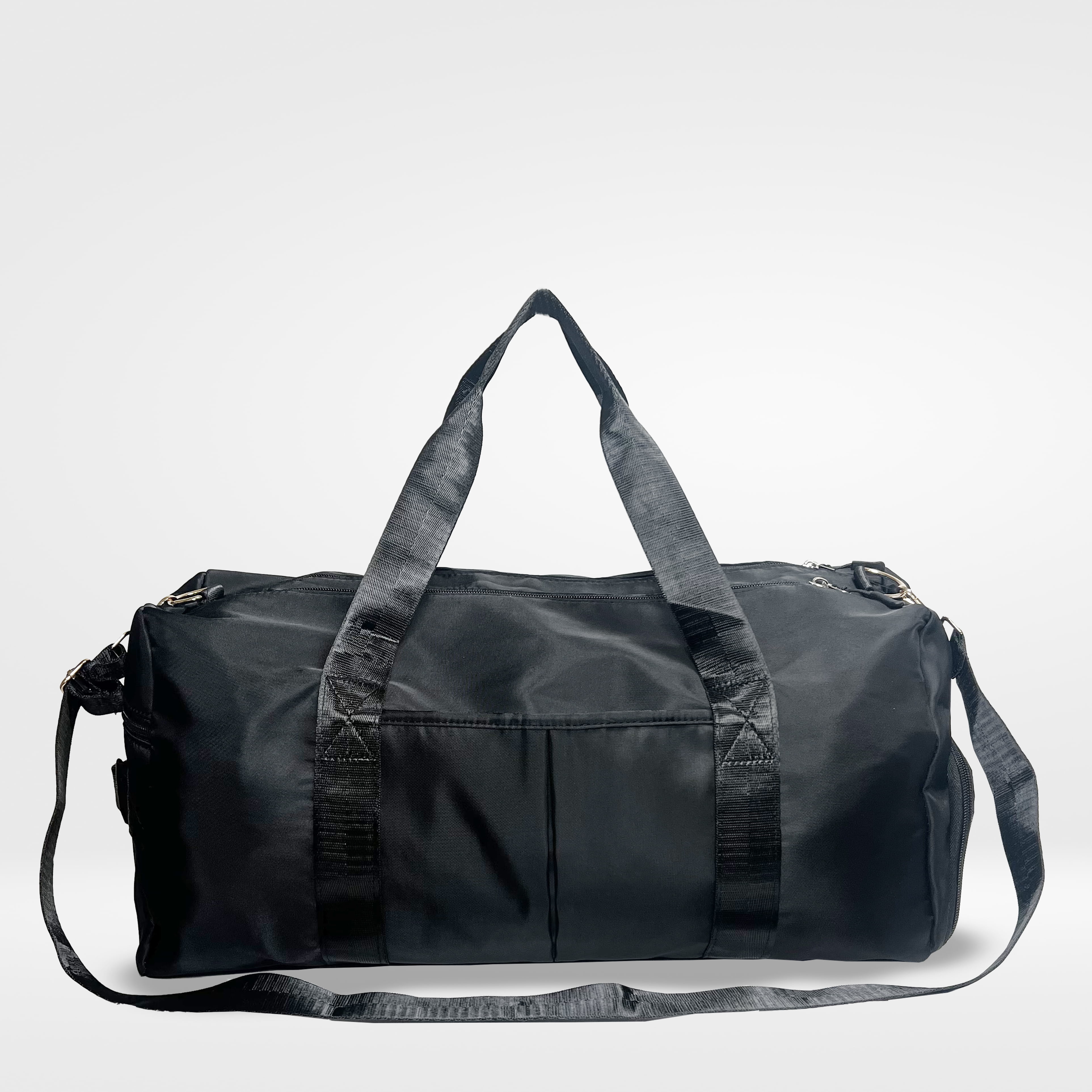 Health Trak Women's 19" Compact Sports Duffel Bag, Black 1-Piece