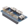 thumbnail image 4 of Módulo de placa de expansión USB con concentrador divisor de interfaz intercambiable para Raspberry Zero/Zero con 3B+, 4 of 14