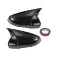 thumbnail image 1 of Cubierta de espejo lateral del conductor y pasajero de Unique Bargains para Volkswagen Golf MK6 par de negro brillante, 1 of 7