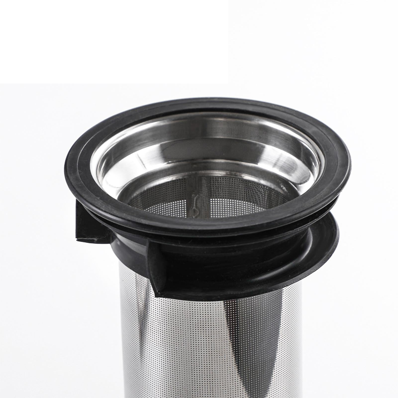 Fiocias Cold Brew Coffee Maker with Removable Filter with Heavy Duty Glass Body Iced Tea 1400ml