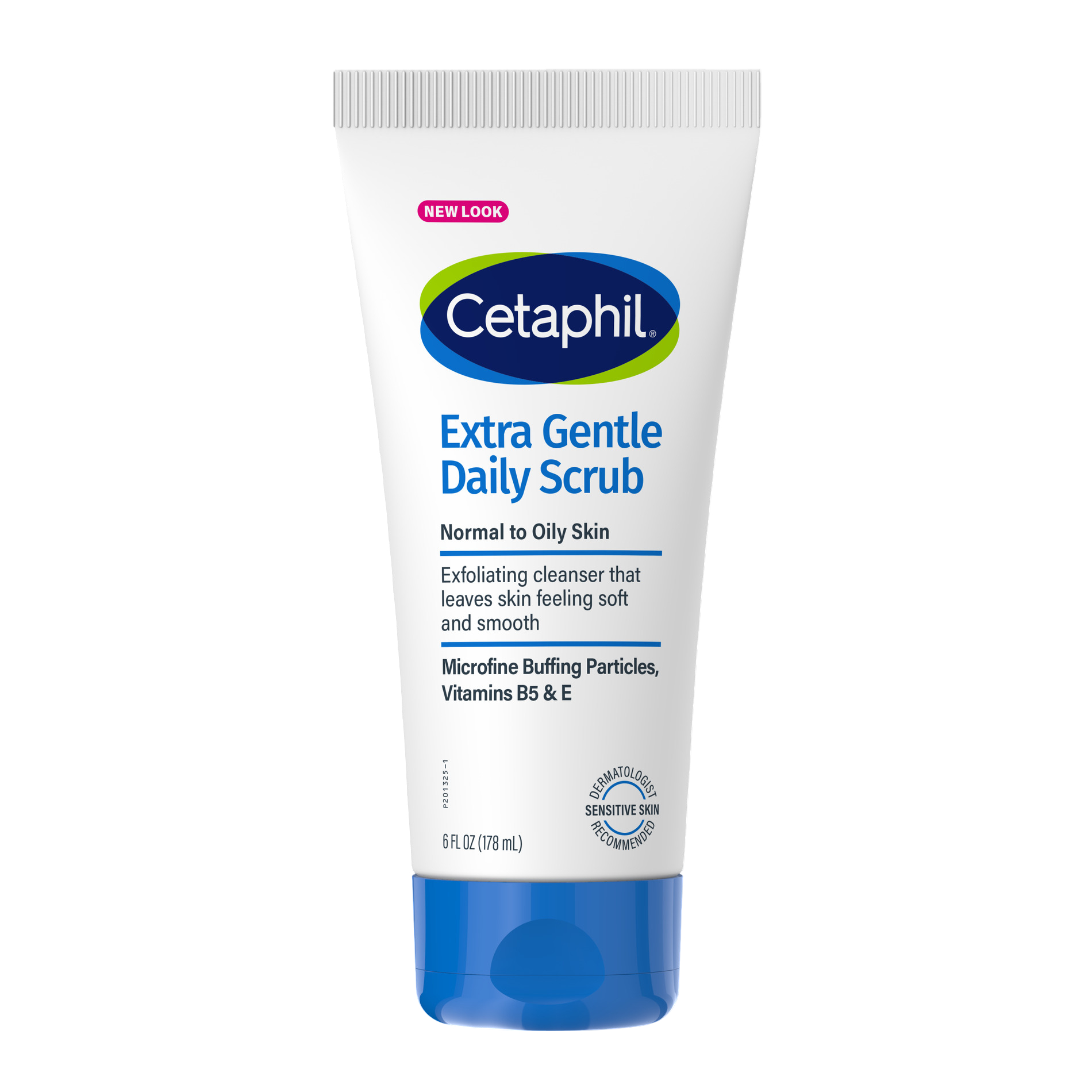Cetaphil Daily Scrub Extra Gentle 6oz Combination To Oily (Pack of 3)