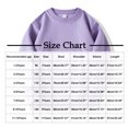 thumbnail image 3 of Miluxas Kids Sweatshirt Solid Color Cotton Pullover Crewneck Long Sleeve Tshirts Tops Army Green 2-3Years, 3 of 5