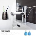 thumbnail image 3 of 2pcs Ceramic Disc Cartridge Replacement Mixer Hot Cold Tap Inner Faucet Valves, 3 of 7
