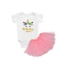 Awkward Styles Birthday Girl Shirt Unicorn Tutu Skirt Set Baby Girl's B-day Party Ballet Dress