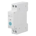 thumbnail image 1 of Smart Home WiFi-Enabled Circuit Breaker with Energy Monitoring, 63A 2-Pole DIN Rail Mount, AC90-300V, Overload/Short Circuit Protection, Remote APP & Voice Control, 6-Month Usage History, Color, 1 of 7