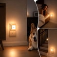 thumbnail image 5 of Orange Night Light Plug-into Wall - 1 Pack Night Light Dusk to Dawn Sensor Plug in LED Lighting, Auto-On/Off Lamp for Home Living Room Bedroom Bathroom Hallway Kitchen, 5 of 7