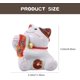 thumbnail image 2 of As Shown Hucha de cerámica estatua del gato de la suerte chino Maneki Neko dinero hucha caja de ahorro de dinero tarro de almacenamiento para niños cumpleaños regalo de Año Nuevo, 2 of 5