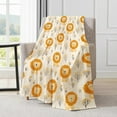 thumbnail image 3 of Cute Lion Blanket - Adorable Trees Fleece Throw,Gifts for Users Women men, Soft & Warm,Lightweight, for Modern Rustic Whimsical Decor, Animal Lovers, and Room Home Accents 40x50in, 3 of 6