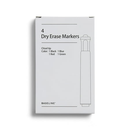 UPC: 0718103366618 | Staples Dry Erase Markers Chisel Tip Black 4/PK BL58133