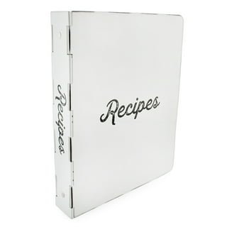 Family Recipes Binder: personalized recipe box, recipe keeper make your own  cookbook, 106-Pages 8.5 x 11 Collect the Recipes You Love in Yo  (Paperback)