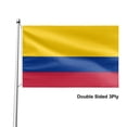 thumbnail image 3 of Livetty Double Sided 3 layers Flags 3x5 Ft Colombia Flags Banner for Yard Decoration Garden Display For World Soccer Play, 3 of 7