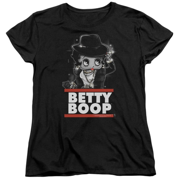Betty Boop - Bling Bling Boop - Women's Short Sleeve Shirt - Small