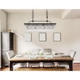 thumbnail image 3 of Nordic 40 inch rectangle pendant in black, 3 of 9