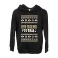 thumbnail image 2 of Wild Bobby City of New Orleans NOLA American Football Fantasy Fan Sports Premium Graphic Hoodie Sweatshirt, Black, XX-Large, 2 of 6