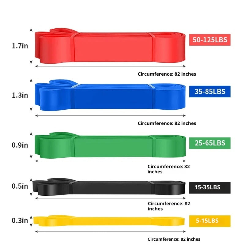Resistance Bands, Pull Up Assistance Bands, Exercise Bands Resistance, Workout Bands Resistance for Men and Women, Stretch Bands for Exercise, Physical Therapy, Fintness, Training