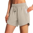 thumbnail image 5 of Endives Women's Workout Shorts Lightweight Gym Athletic Shorts With Zipper Pockets Comfy Fit Walking Hiking Tennis Running Shorts for Women, 5 of 6