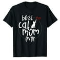 thumbnail image 1 of AALJY Best Cat Mom Ever - Cat Mom T-Shirt, 1 of 1