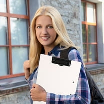 YIMWNYI Double File Clipboard with Storage, High-Capacity Folder Clipboard, Waterproof Writable Clipboard for Nurses, Foldable Storage Clipboard with Compartments, Organizational Clipboard