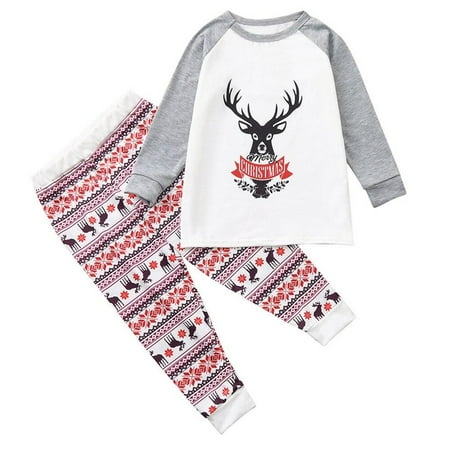 

Hazel Tech Christmas Pajamas Suit for Family Couple Family