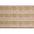 thumbnail image 5 of Casavani - 2'6"x10' Runner Area Rugs for Hallway & Stairs Handblock Printed Green Cotton Dhurrie, 5 of 7
