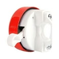 thumbnail image 4 of kurtrusly Sonnette de Vélo en Forme de Fleur, Rouge et Blanc, 4 of 7