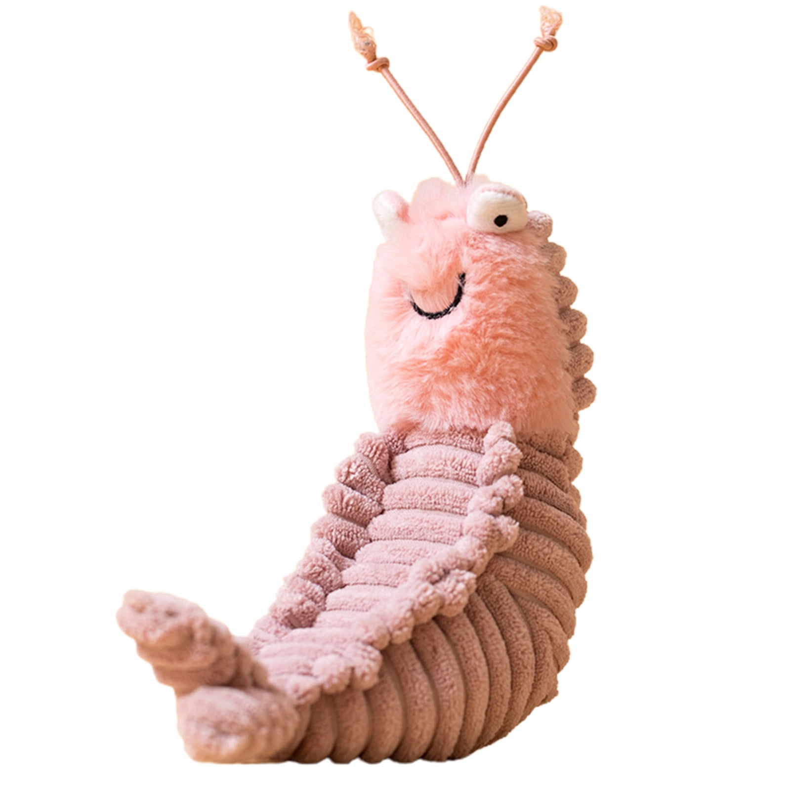 22cm Lovely Sheldon Shrimp Plush Toy Stuffed Animal Cartoon Scales Toys for Kids