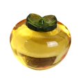 thumbnail image 4 of Figura de caqui de cristal coleccionable, figura de mesa moderna para sala de estar y hogar Amarillo, 4 of 9