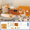 thumbnail image 5 of Miniature Room Furniture Set with Accessories for 1/12 Dollhouses Decorations Scene Landscaping for Kids Roleplay Game, 5 of 8