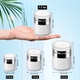 thumbnail image 2 of Tarros de loción Airless Pump Jars, 100 ml, paquete de 3 unidades, 2 of 8