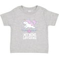 thumbnail image 3 of Inktastic My Mimi Loves Me Unicorn Girls Baby T-Shirt, 3 of 5