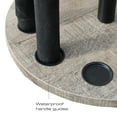 thumbnail image 7 of Rush Creek Creations 16 Round Fishing Rod Floor Rack Barn Wood Finish, 7 of 7
