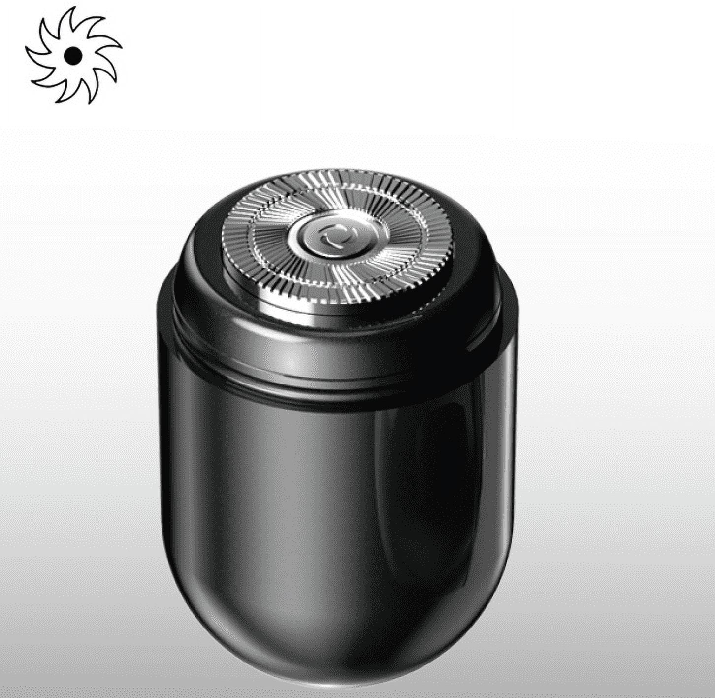 Mini Rotary Shaver, Travel Bussniess Magnetic Suction Electric Rotary Razor, Portable Electric Razor Pocket Size Shaver with BoxTravel Men's Shaver Mini Rotary Shaver Electric Shaver