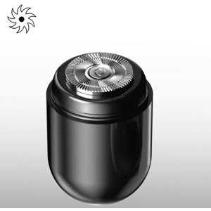 Mini Rotary Shaver, Travel Bussniess Magnetic Suction Electric Rotary Razor, Portable Electric Razor Pocket Size Shaver with BoxTravel Men's Shaver Mini Rotary Shaver Electric Shaver