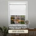 thumbnail image 2 of Achim Cordless Glide n' Go Blackout Vinyl Roller Shade 44"x72" White, 2 of 6