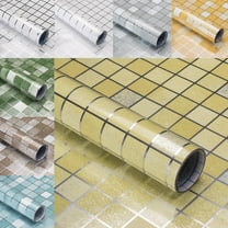 BETTERLIFE 45*100cm Self-adhesive Mosaic Wall Paper Sticker Tile L7H8 Bathroom A2K9