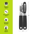 thumbnail image 3 of Gourmet Club Manual Stainless Steel Can Opener, 3 of 8