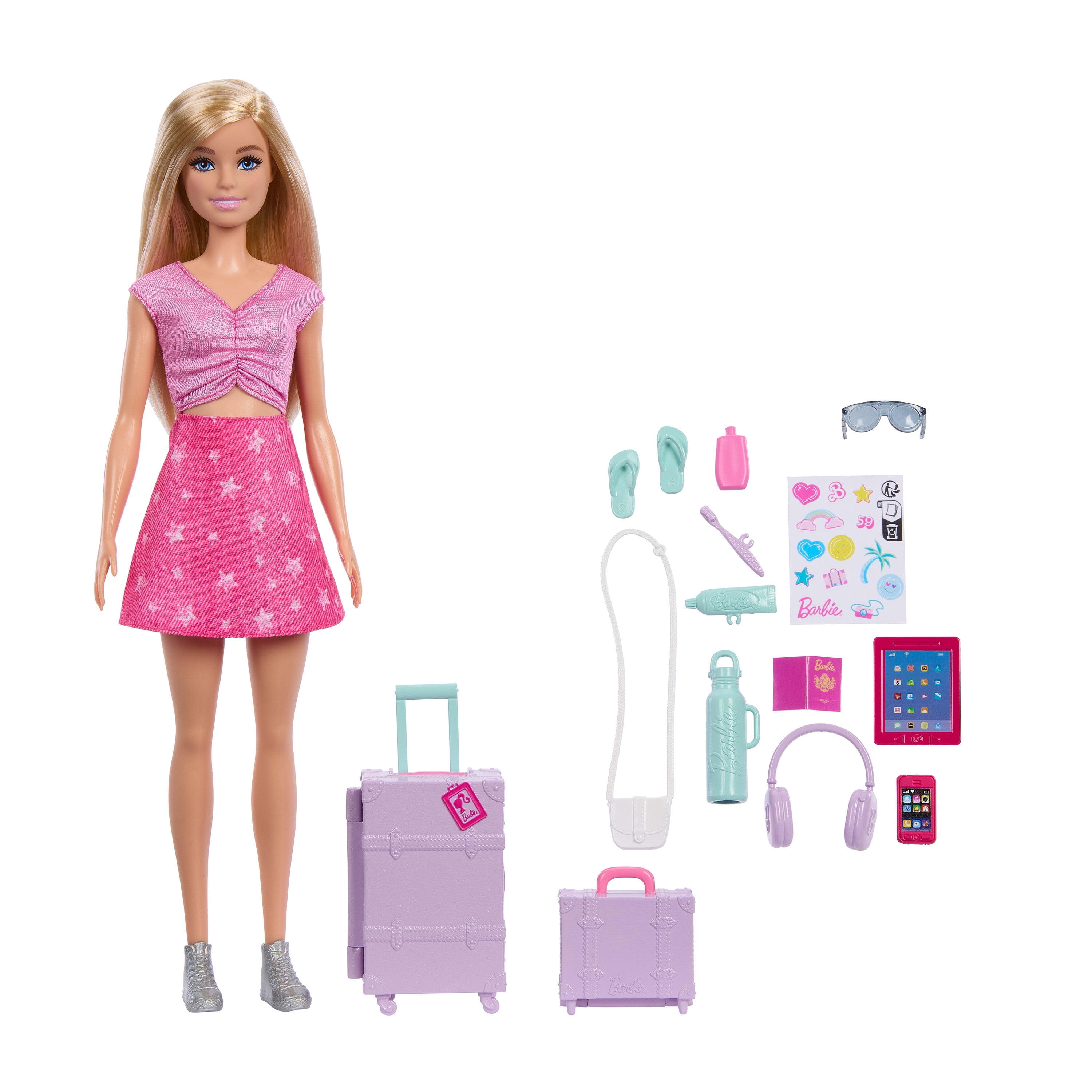 BARBIE Family & Friends BARBIE "MALIBU" Doll & Accessories