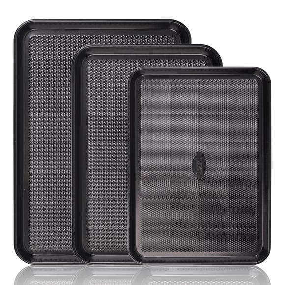 Baker's Secret Baking Sheet Pan Set, 3x Cookie Sh
