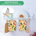 thumbnail image 4 of Yayeee Pot Holders Kitchen Heat Resistant with Pocket 7"x9.8" Cotton Oven Cooking Hot Pads, Green Retro Autumn Leaves, 4 of 7