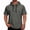 Dark Gray #022, variant on Short Sleeve Solid Color Hoodie for Men, Breathable Athletic Hooded T Shirts, Mens Gym Workout Pullover Hoodies, XL