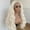 Platinum Blonde, variant on MISSWEN Female Cosplay Long Synthetic Wig Highlight Blonde 26 inch Glueless Lace Front Wigs HD Lace